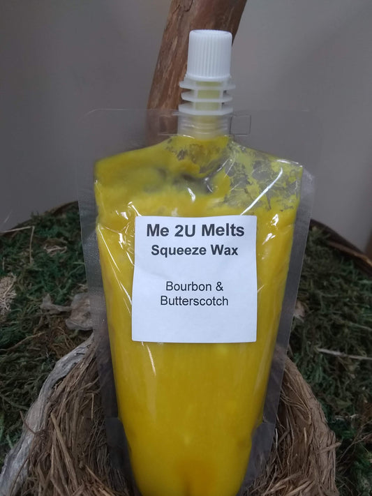 "Bourbon & Butterscotch" - Wax Melt - Liquid/Squeeze Wax