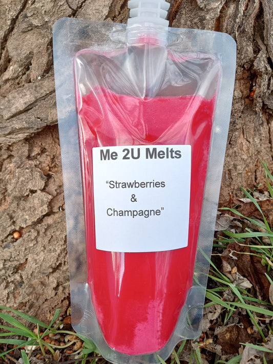 "Strawberries & Champagne" - Wax Melt - Liquid/Squeeze Wax